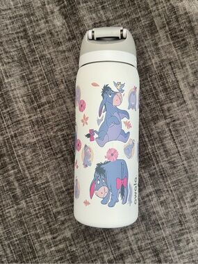 ALO Yoga Kids Eeyore Stainless Steel Water Bottle - White & Purple